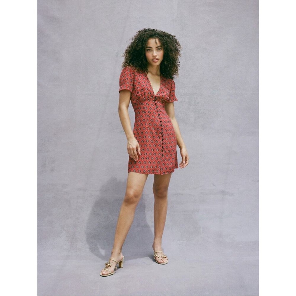 Realisation par silk mini dress